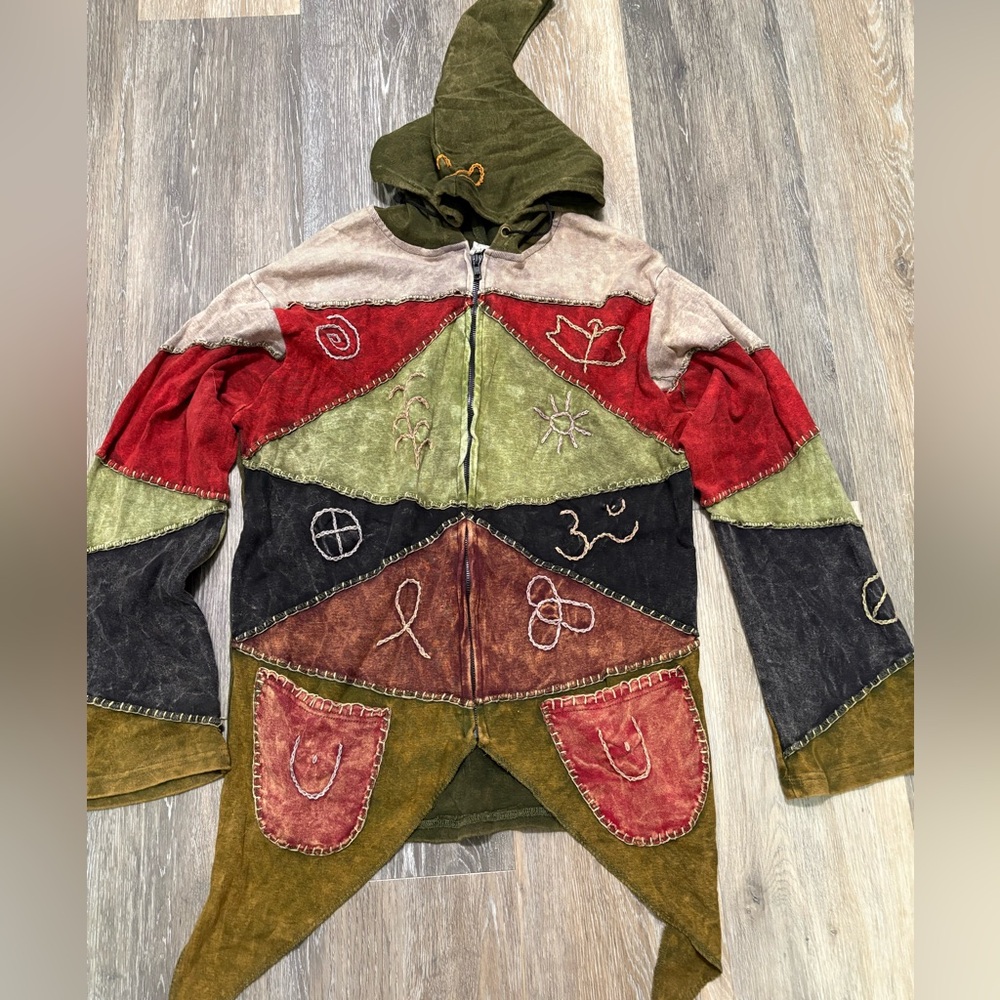 Bohemian hoodie in great condition